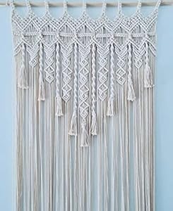 Macrame Curtains Tapestry For Home 7 x 4 feet - Leechoo