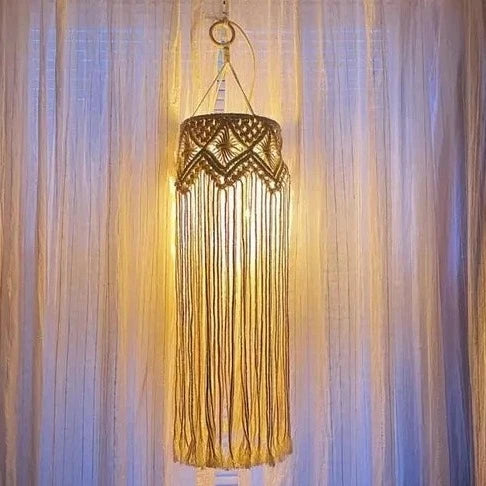 Macrame Lampshade For Home Decor - Leechoo