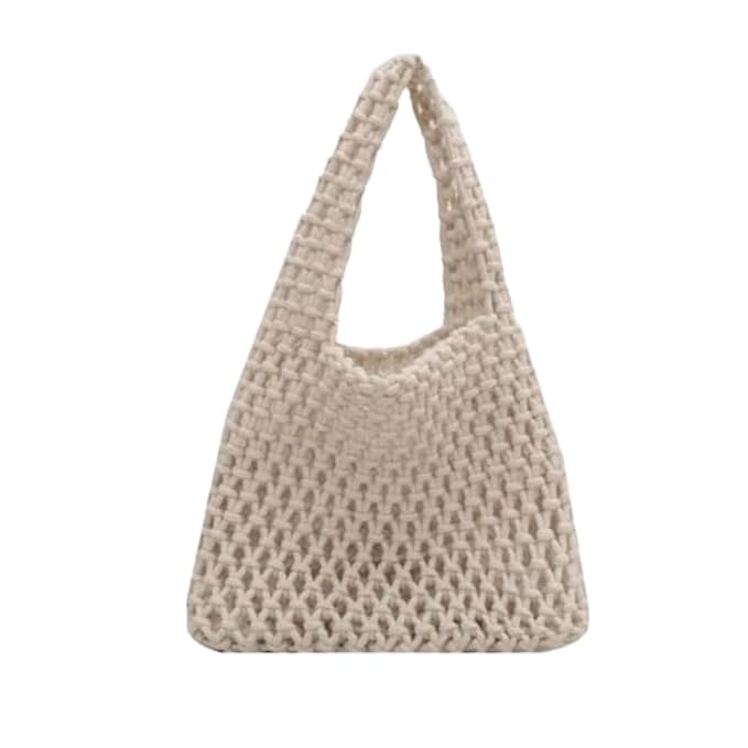 Handmade Macrame Beach Tote - Leechoo