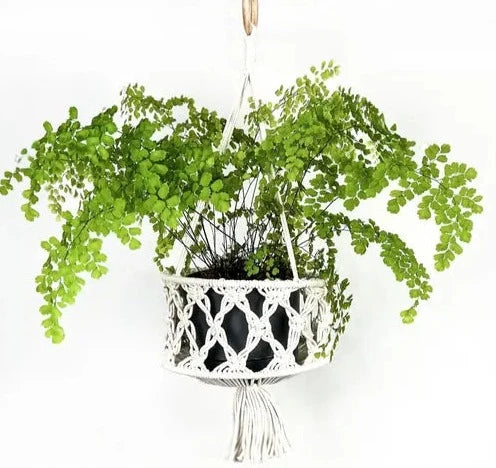 Hanging Macrame Storage Organizer For Home - Leechoo