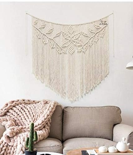 Macrame Curtain Wall Hanging 44 inches - Leechoo