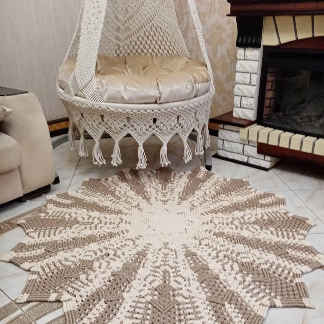 Elegant Macrame Swing For Adults - Leechoo