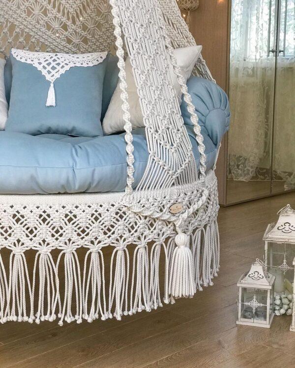 Macrame Hanging Swing For Adults - Leechoo