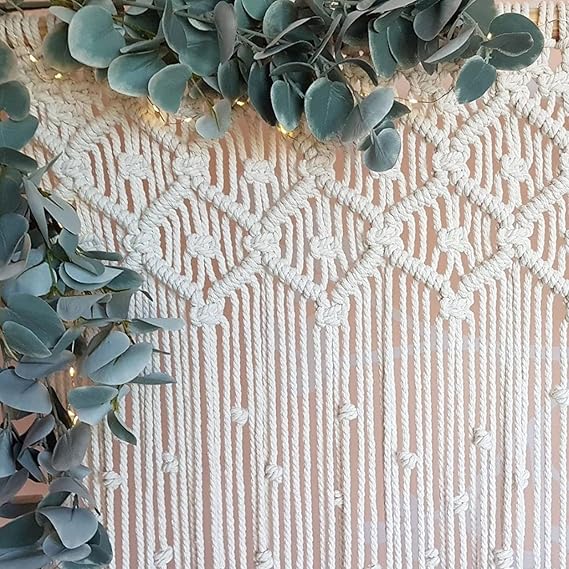 Beautiful Macrame Window Curtain For Home Decor - Leechoo