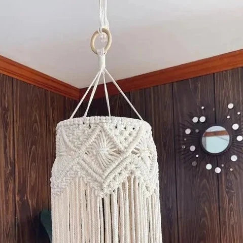 Macrame Lampshade For Home Decor - Leechoo
