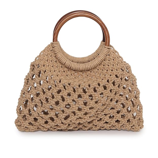 Beautiful Crochet Handbag For Women - Leechoo
