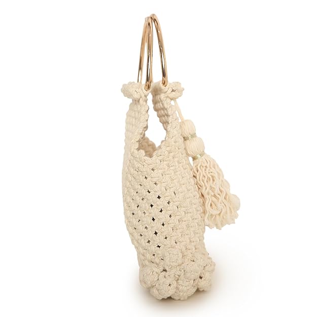 Stylish Crochet Handbag For Women - Leechoo