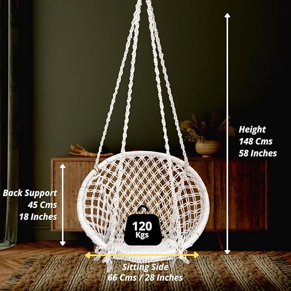 Beautiful Round Chair Swing For Adults - Leechoo