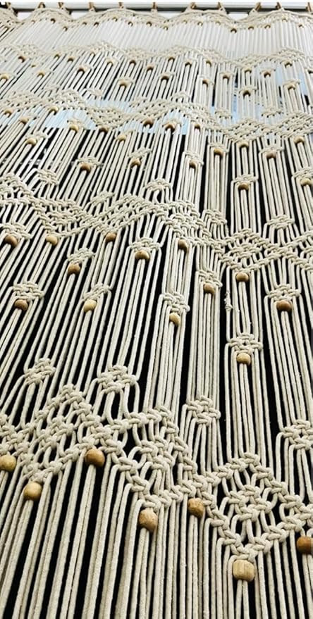 Luxurious Macrame Curtains For Home 8 feet - Leechoo