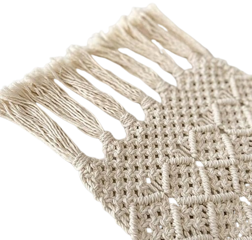 Beautiful Macrame Table Runner For Dining Table - Leechoo