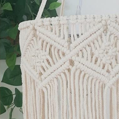 Beautiful Macrame Hanging Lamp For Home Decor - Leechoo