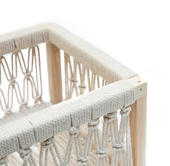Macrame Designer Storage Basket For Home Decor - Leechoo