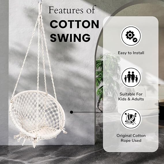 Beautiful Round Chair Swing For Adults - Leechoo