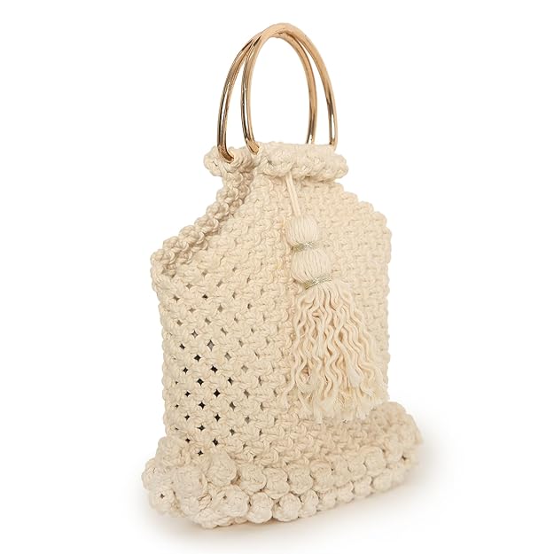 Stylish Crochet Handbag For Women - Leechoo