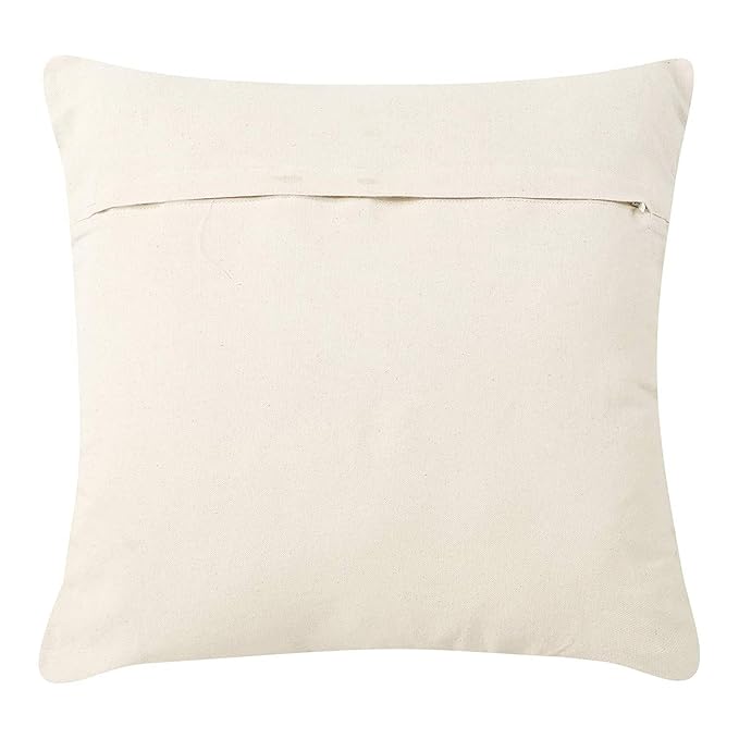 Macrame Cushion With Cover 16 x 16 inches For Home Decor - Leechoo