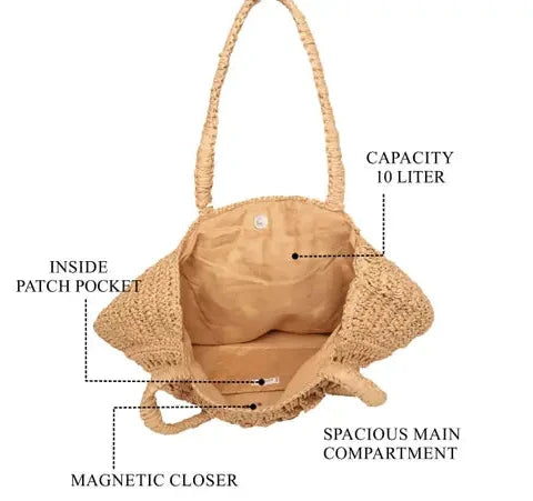 Handmade Round Handbag For Women - Leechoo