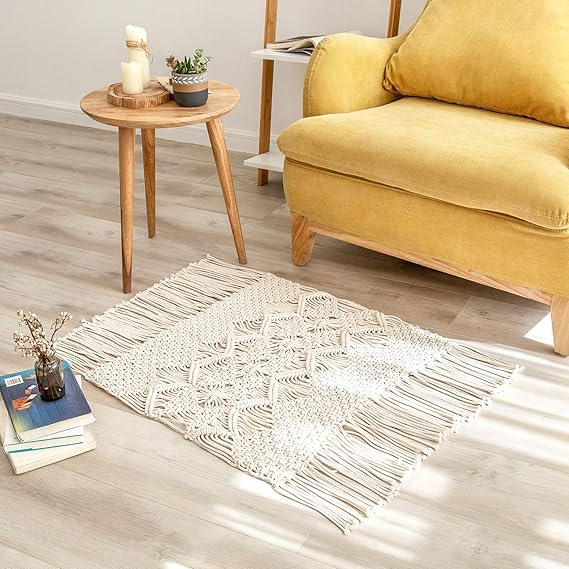 Handmade Macrame Mat For Home Decor - Leechoo