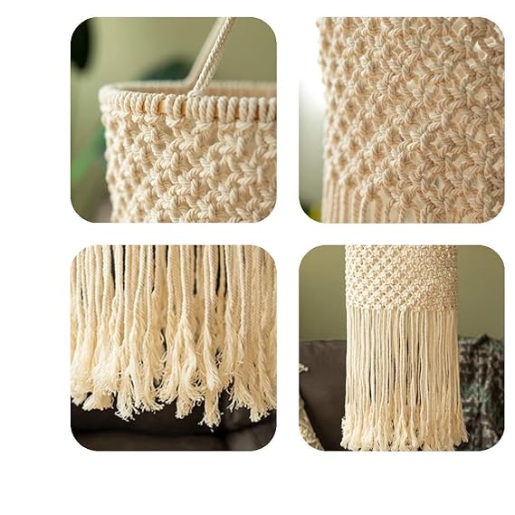 Elegant Macrame Hanging Lamp For Home - Leechoo