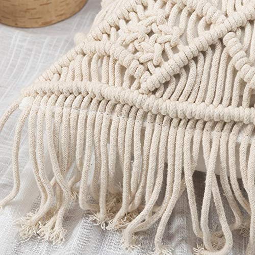 Macrame Cushion Pillow 12 x 20 inches - Leechoo