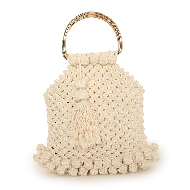 Stylish Crochet Handbag For Women - Leechoo