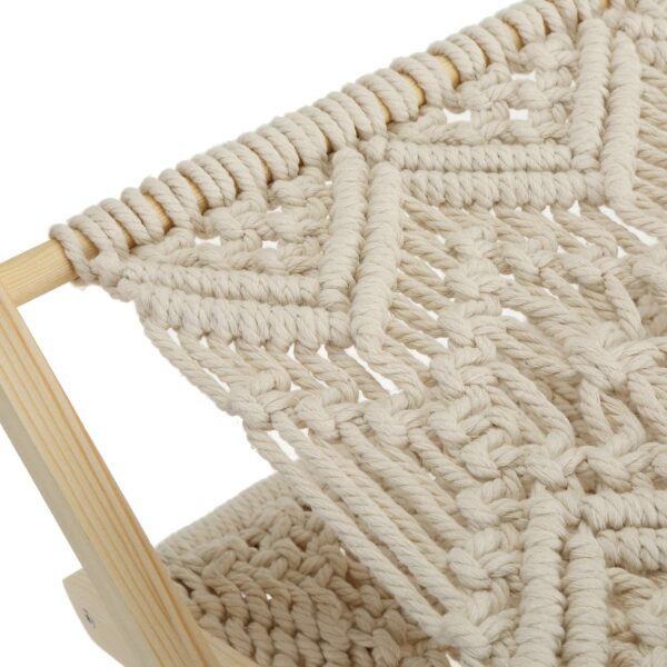 Macrame Newspaper Storage Rack For Home Decor - Leechoo