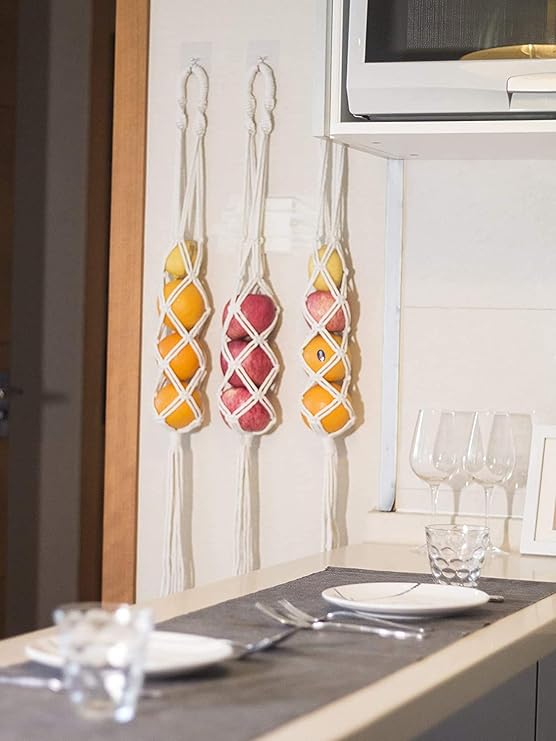 Macrame Storage Organizer Fruit Basket