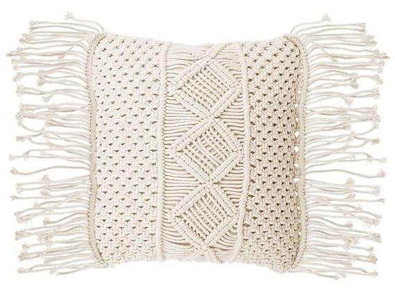 Macrame Cushions With Cover 16 x 16 inches - Leechoo