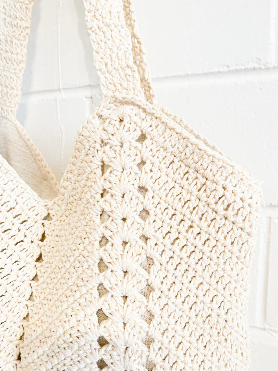 Handmade Crochet Tote For Women - Leechoo