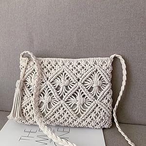 Handmade Macrame Slingbag For Women