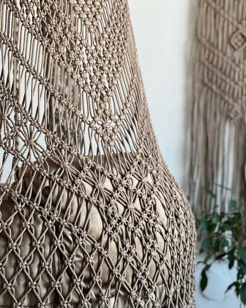 Macrame Swing For Adults 40 inches - Leechoo