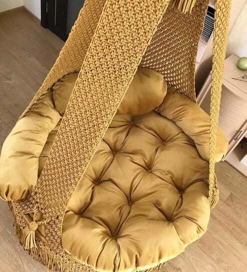 Indoor/Outdoor Macrame Swing - Leechoo