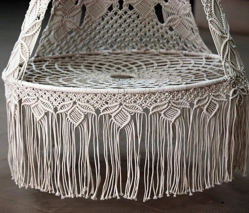 Macrame Swing For Kids And Adults - Leechoo
