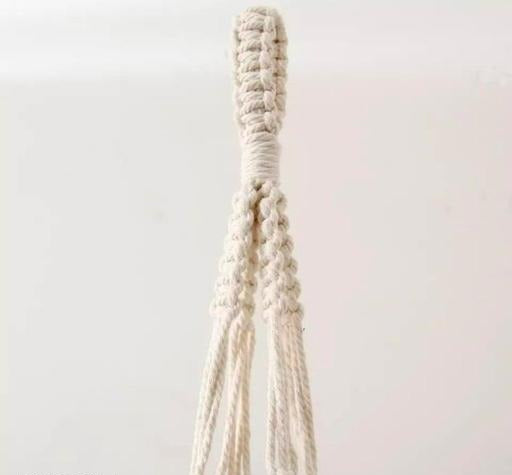 Handmade Macrame Hanging Planter Basket Balcony Garden Accessories