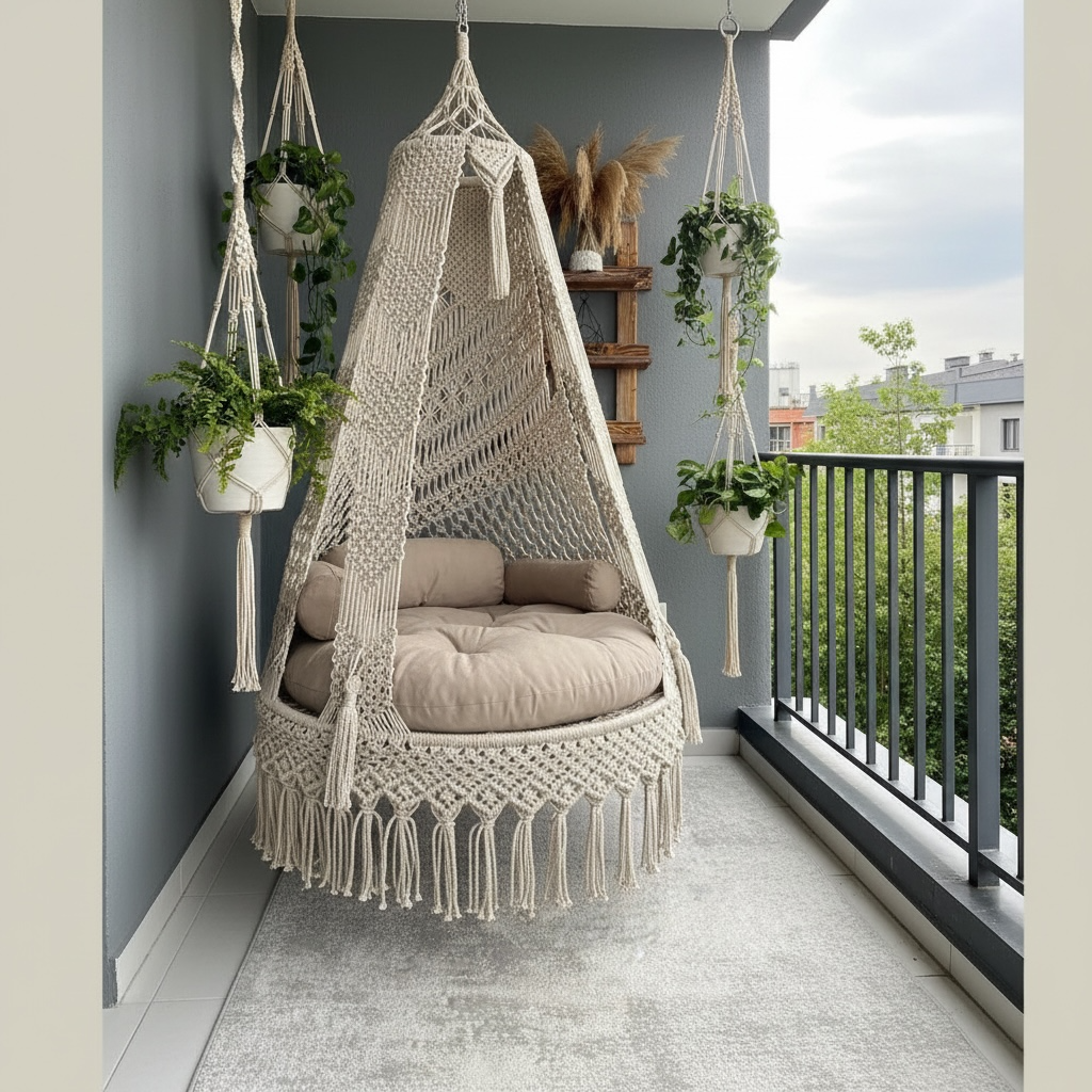 Leechoo macrame swing for adults in all sizes