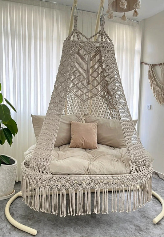 Macrame Sofa Swing For Adults