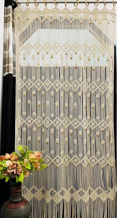 Luxurious Macrame Curtains For Home 8 feet