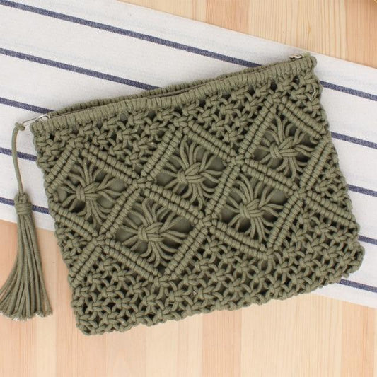 Beautiful Macrame Sling Bag For Women