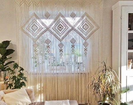 Macrame Curtains Tapestry For Home 7 feet