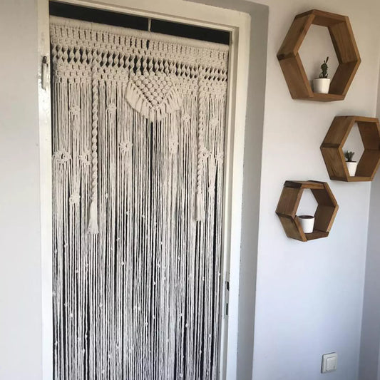 Macrame Curtain For Windows 4 x 8 feet