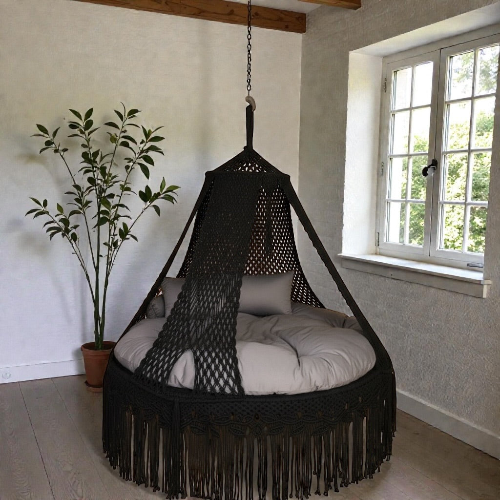 Leechoo macrame swing for adults in all sizes