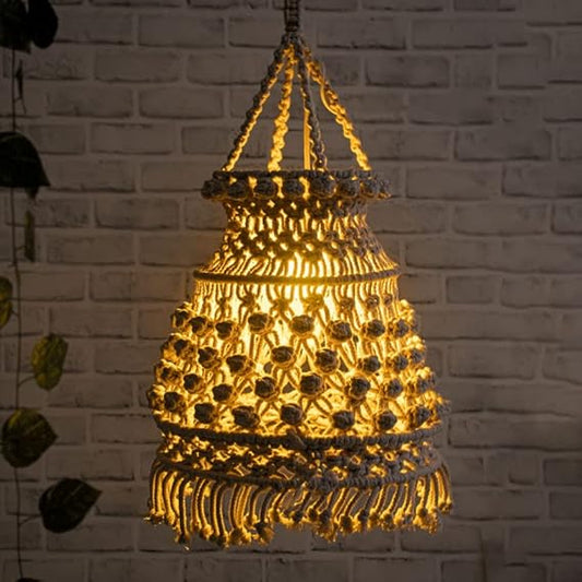 Macrame Lantern Style Hanging