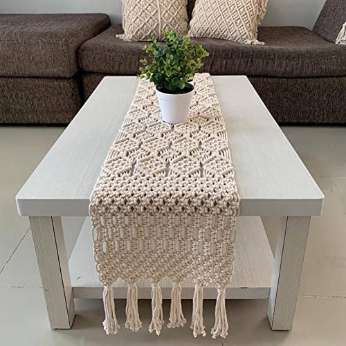 Macrame Table Runner For Dining Table