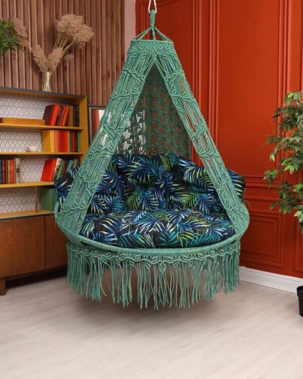 Macrame Hammock Hanging Swing For Home