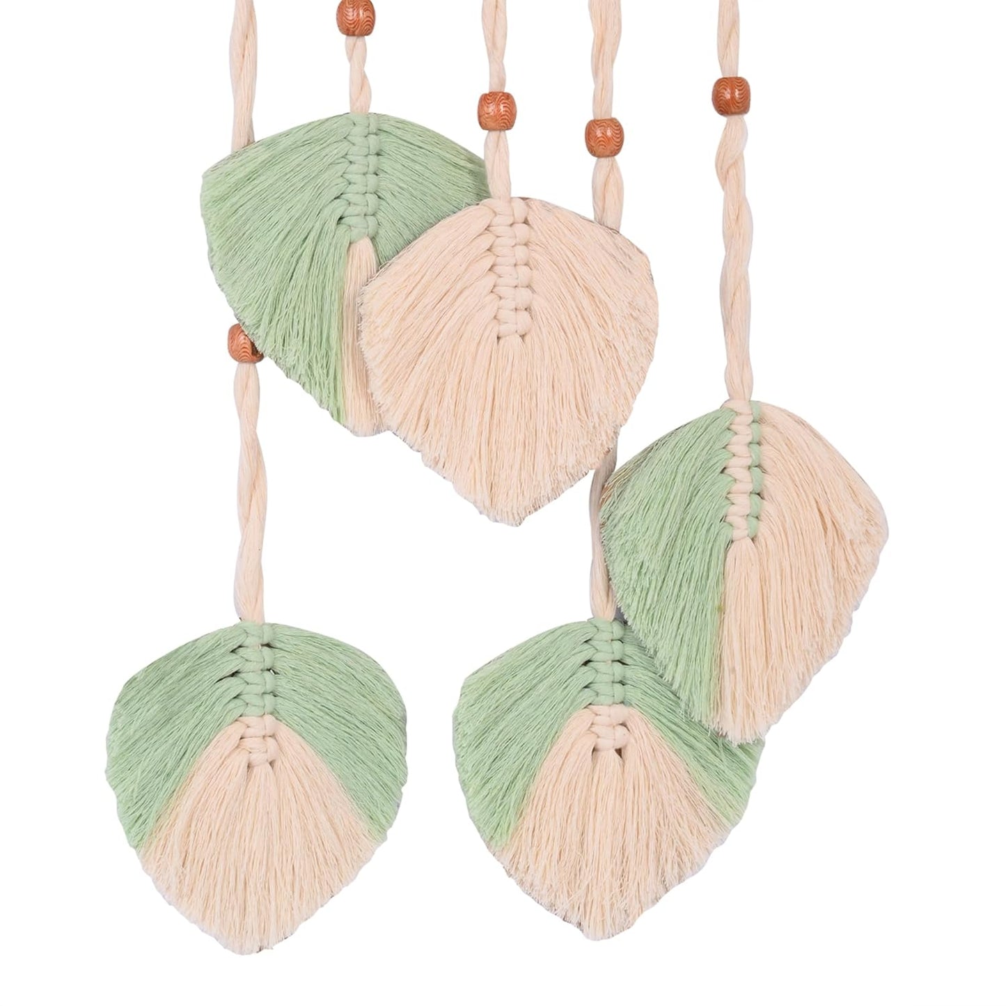 Boho Leaf Macrame Wall Hanging For Home