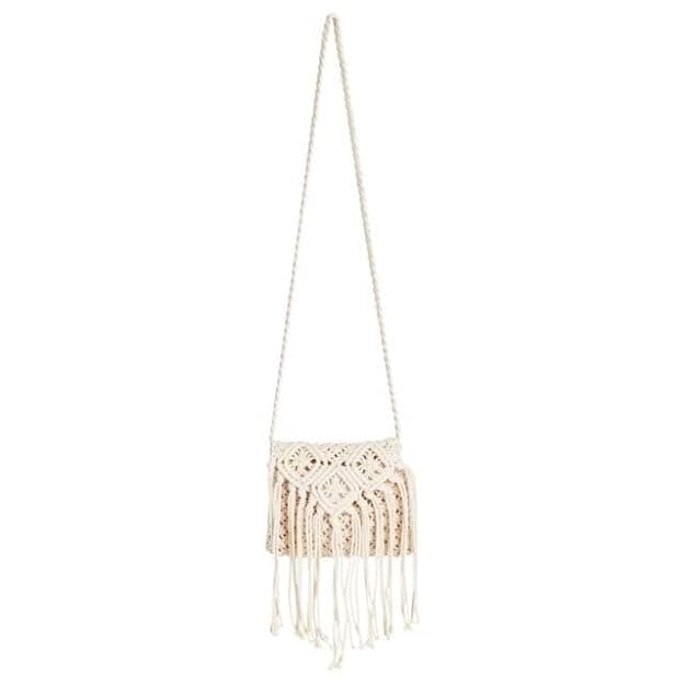 Handwoven Macrame Sling Bag For Women