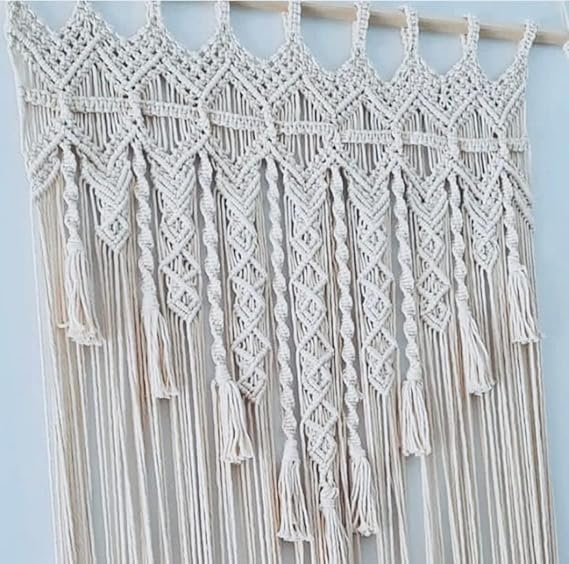 Macrame Curtains Tapestry For Home 7 x 4 feet