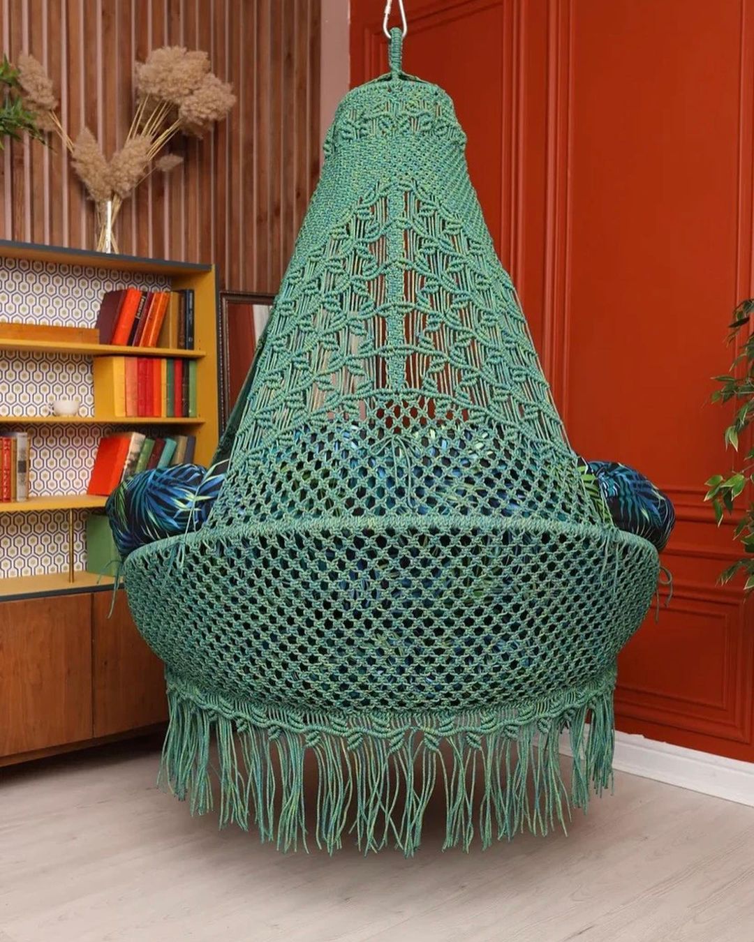 Macrame Hammock Hanging Swing For Home