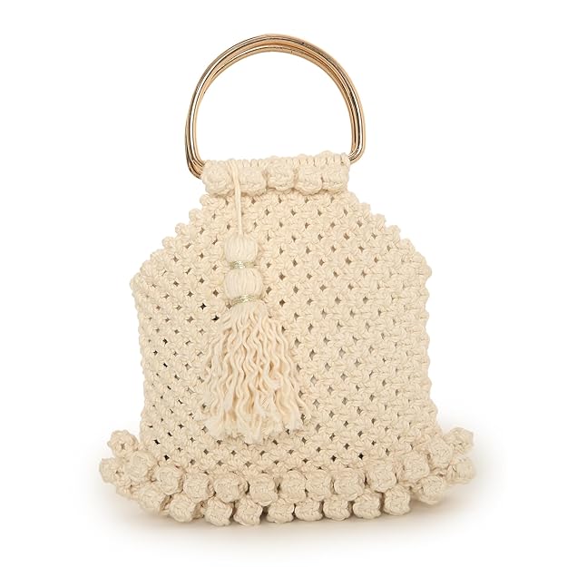 Stylish Crochet Handbag For Women