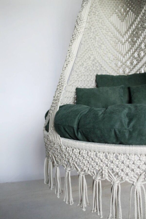 Macrame Hammock Chair Swing For Home