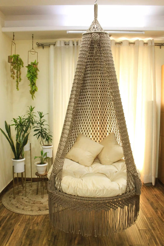 Macrame Hammock Chair Swing For Adults